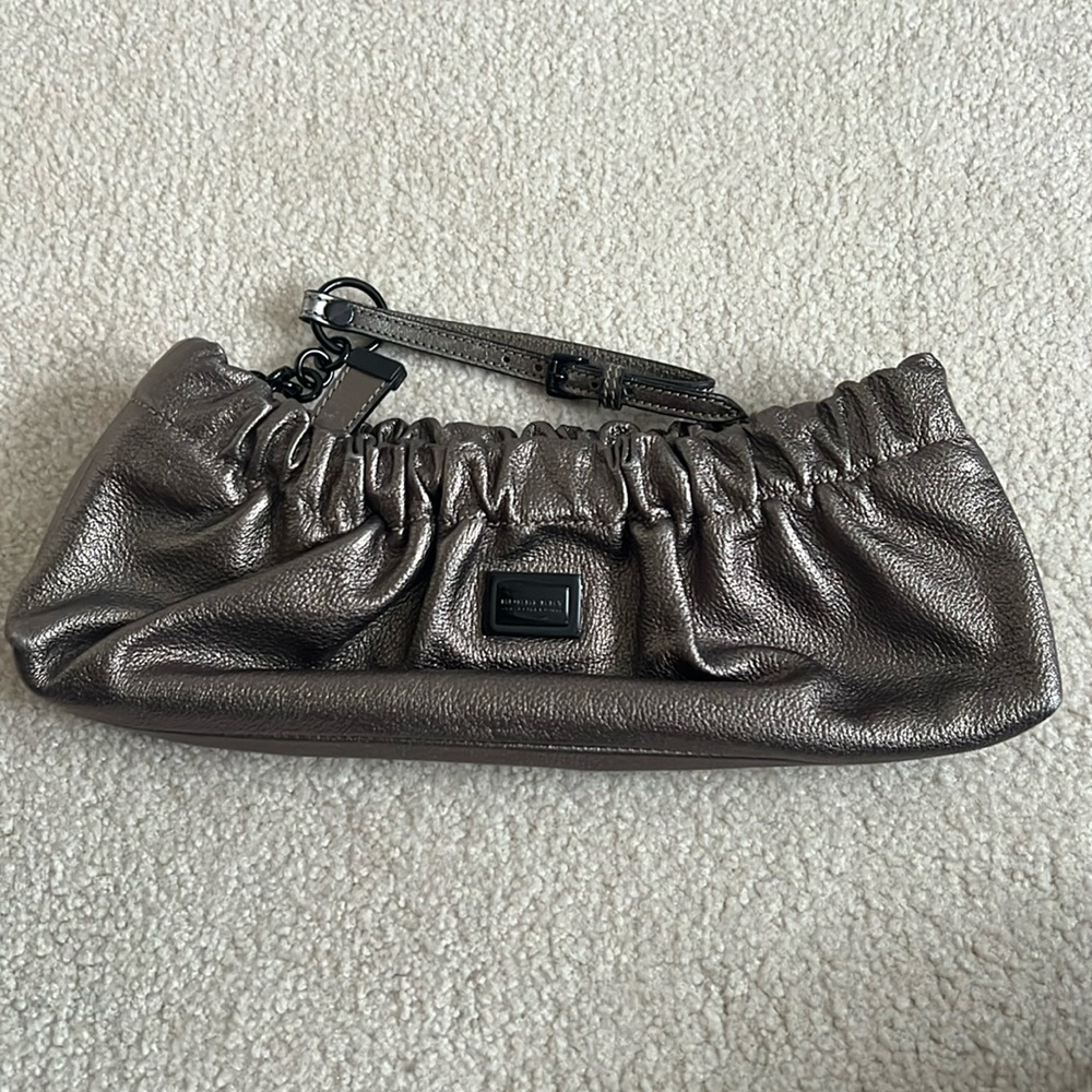 Metallic Burberry Clutch